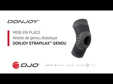 DonJoy StrapiLax™ Genou - Mise en place