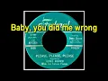 "Please, Please, Please" - James Brown  (lyrics)