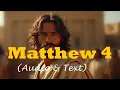 Matthew 4 KJV BIBLE With Text Images