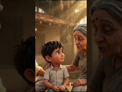 TITLE: दादा-दादी और पोते की दिल छू लेने वाली कहानी ❤️ | Emotional AI Cartoon Story | Jamshed AI