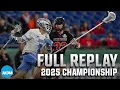 Tufts vs Dickinson 2025 DIII men s lacrosse championship FULL GAME