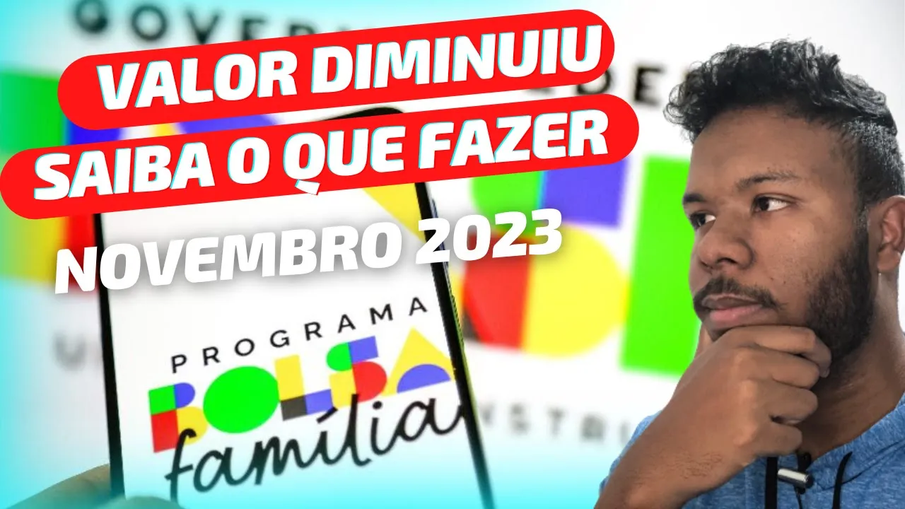 BOLSA FAMÍLIA PAGAMENTO VEIO PELA METADE NOVEMBRO 2023