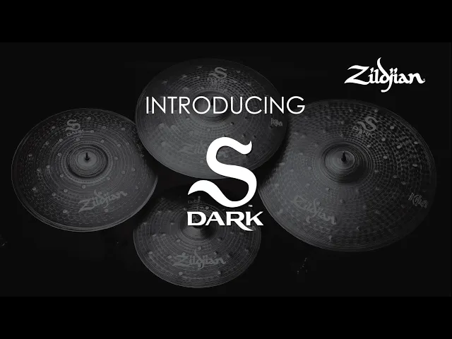 Kit de Pratos Zildjian S Dark Series SD4680 Crashes 16