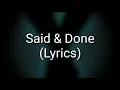 Lagu BAD OMENS - Said \u0026 Done (Lyrics)