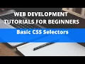 15 - Basic CSS Selectors Web Development Tutorials Technolot