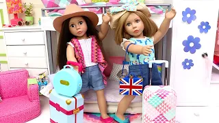 Muñecas empacan maletas para vacaciones! 30 min aventuras de viaje