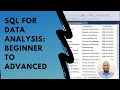 SQL Tutorial for Data Analyst Beginner to Advanced