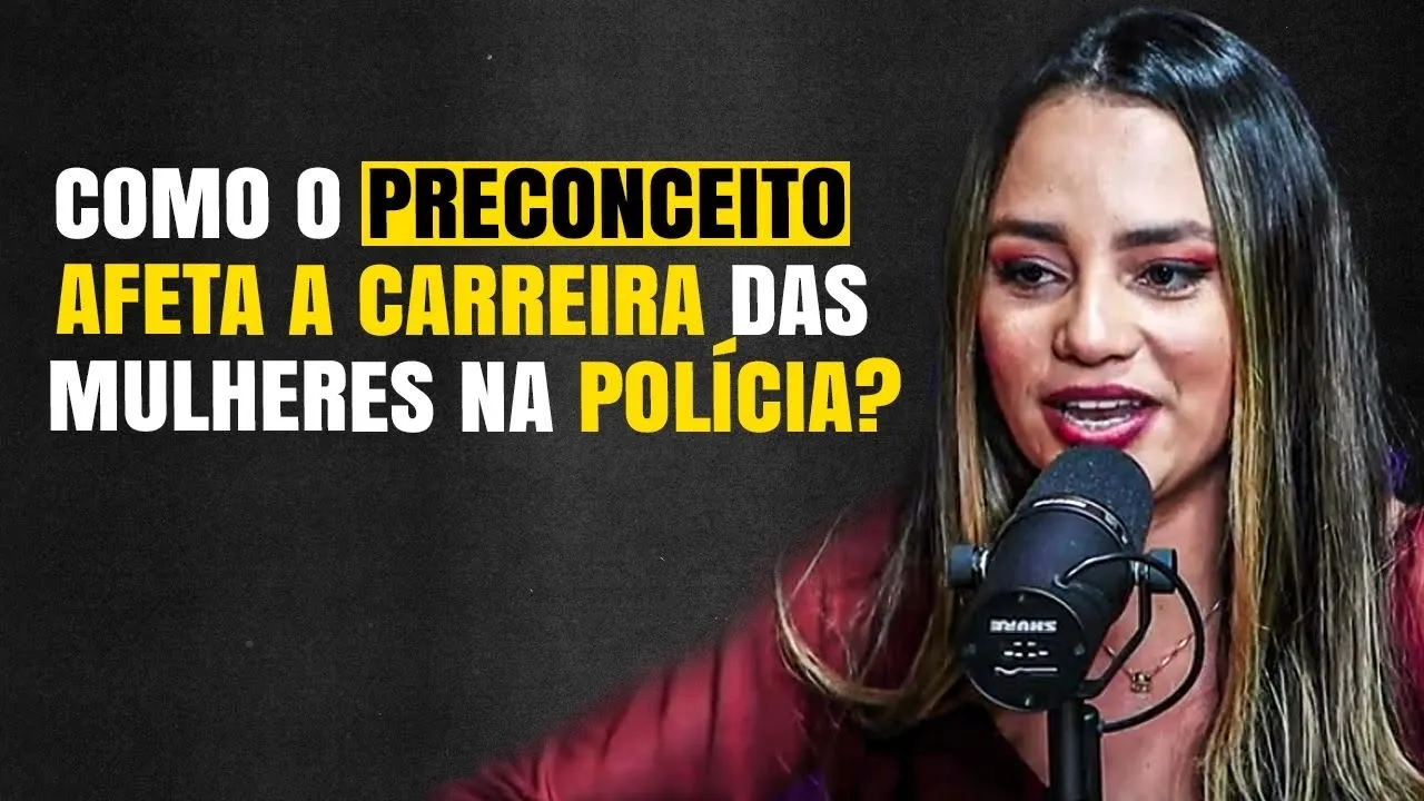 SOFRI PRECONCEITO POR SER MULHER, PODCAST POLICIAL, QUEIROZ PODCAST POR ANDREMISSIO QUEIROZ