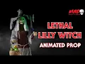 7ft Lethal Lily Witch Animated Prop - Home Depot 2024