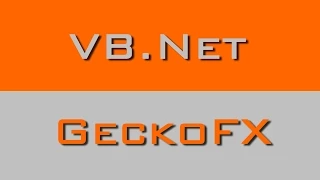 Vb net - WebBrowser using Geckofx