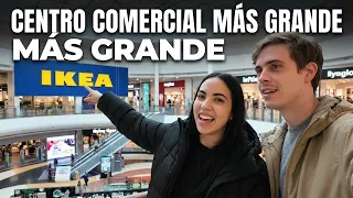 We visited IKEA the largest shopping center in Spain