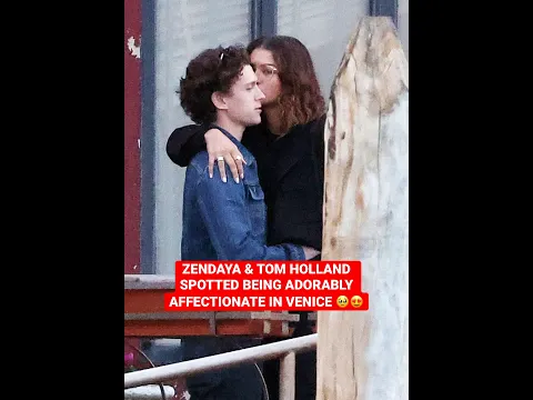 Download MP3 Zendaya & Tom Holland SPOTTED Being Adorable With Sweet Kiss In Venice!