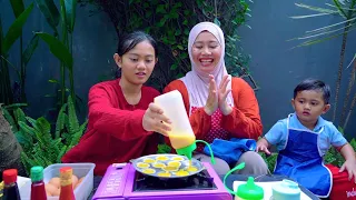 SALSA AZAM MASAK TELUR CONGKEL DI RUMAH 👨‍🍳