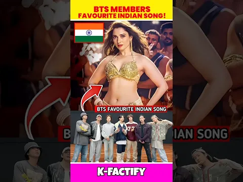 BTS Members Favourite Indian Song 🤯 || #shorts #bts #kpop