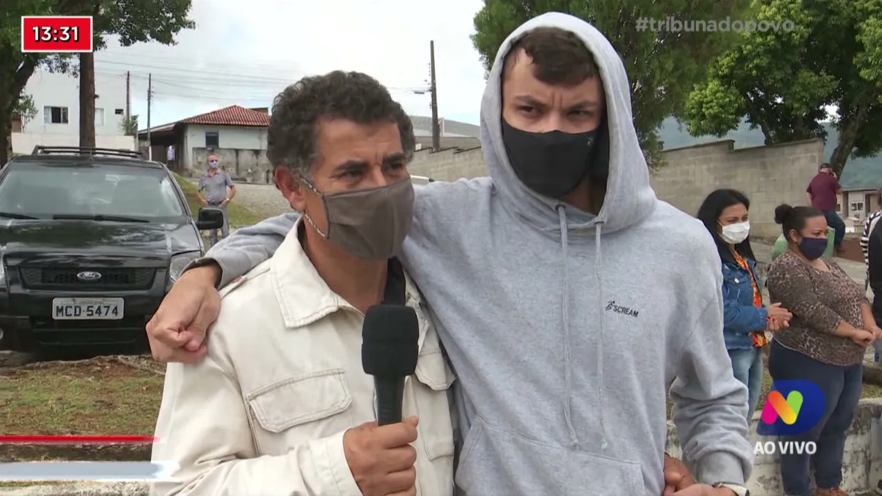 Tragédia na BR-280, em São Bento do Sul. Mãe e filha são veladas em Jaraguá do Sul