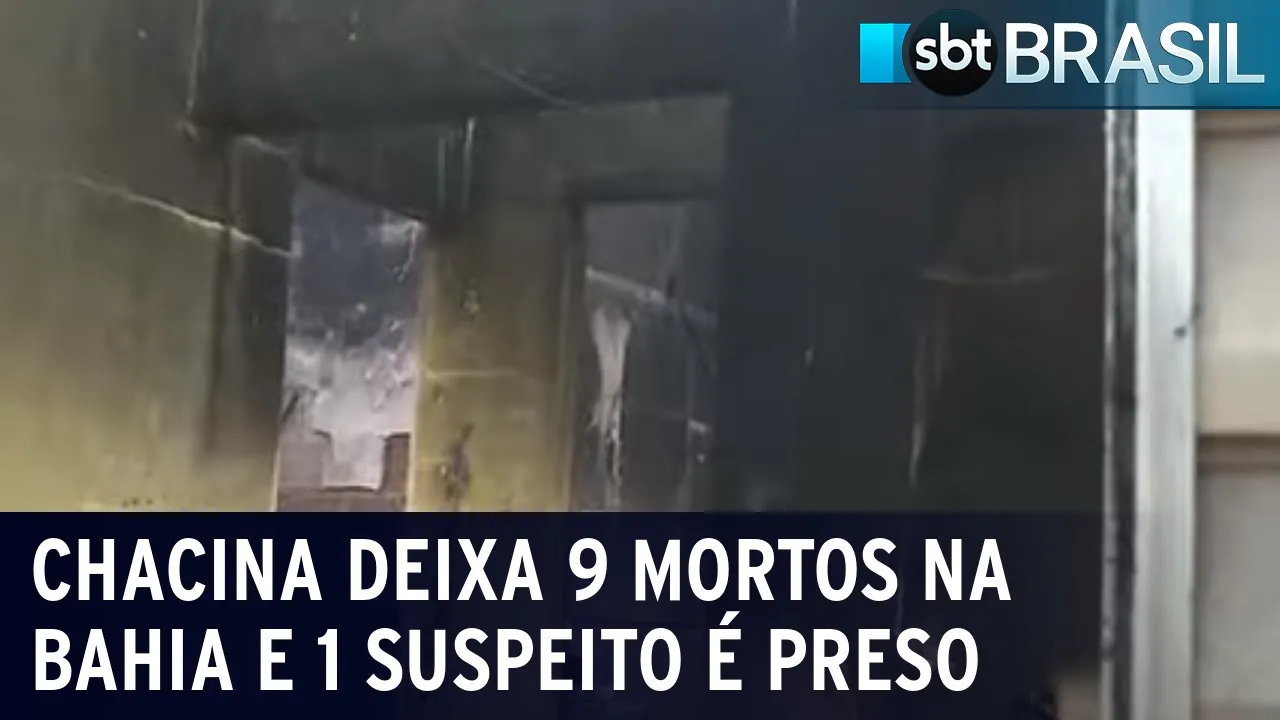 Chacina em Salvador é motivada por ciúmes | SBT Brasil (29/08/23)