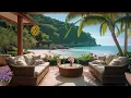 (No Mid Roll Ads) Ocean Breeze 🏝️ Calming Jazz Music and Seaside Ambience for Stress Relief
