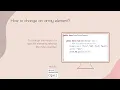 HSC Java Lesson Arrays