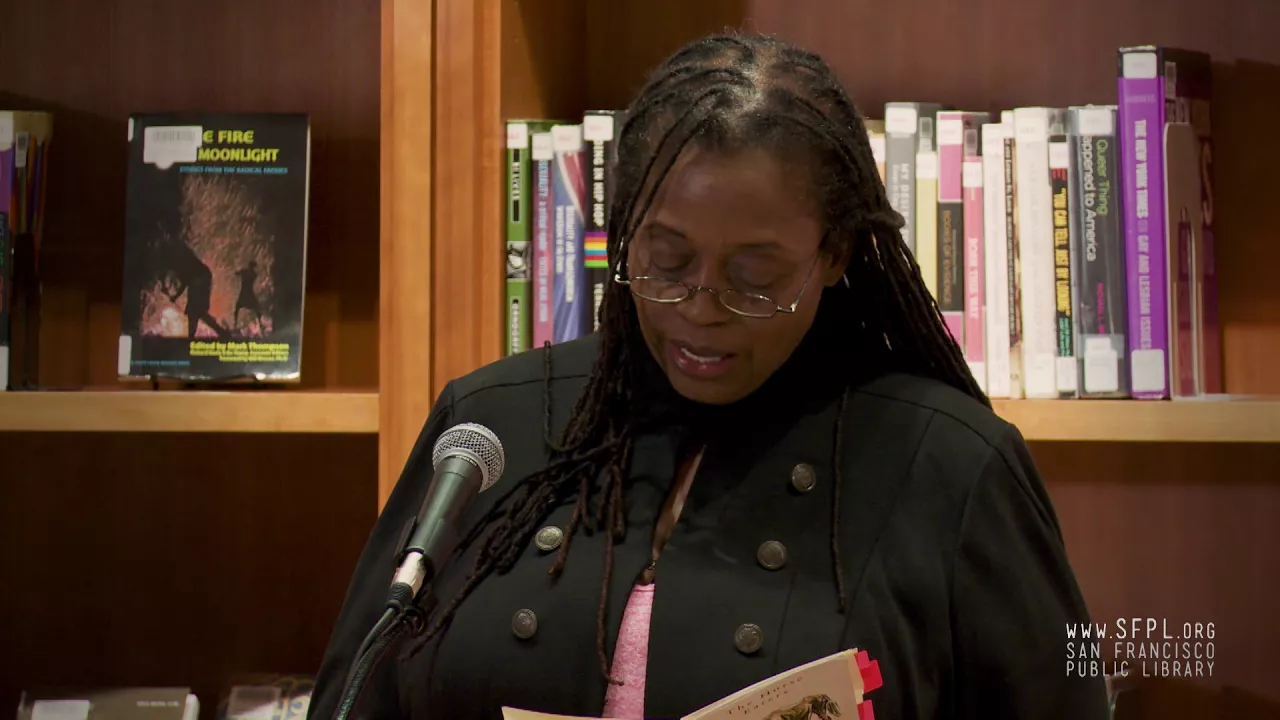 Ayodele Nzinga at Radar Reading Series Ayodele Nzinga at Radar Reading Series