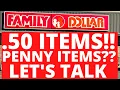 50 ITEMS PENNY ITEMS FAMILY DOLLAR CLEARANCE LET S TALK 23