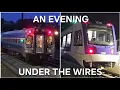 Amtrak Catenary Clipper on Palmetto 90 Seabrook MD Purple Line Testing