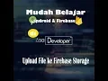 Upload File to Firebase Storage