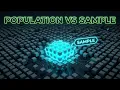 Statistics for Data Science Descriptive Inferential Population vs Sample Urdu Hindi