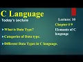 Computer 2nd Year Lecture 10 Data Types