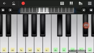 تعليم عزف ياليلي وياليلا بشكل بطيء مدهششش 