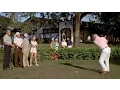 Caddyshack - Rodney goads the judge into a slice