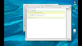 APCS Scanner Input BlueJ