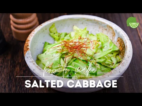 Download MP3 Addictive Izakaya Style Salted Cabbage Recipe (Yamitsuki Cabbage)