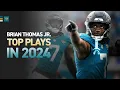 Brian Thomas Jr s Top Plays of 2024 Highlights Jacksonville Jaguars