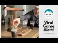 The Intense Tabletop Hook and Ring Game Everyone Needs HOOKS Ring Toss and Shot Ladder by Craggy
