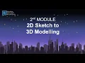 Pre-Module 2 2D Sketch to 3D Modelling Autodesk Inventor 2026