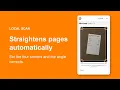 Local Scan scan documents right on your device