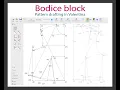 Bodice draft in Armstrong s method