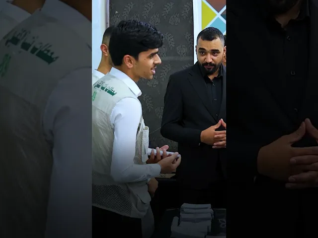 ⁣قسم العلاقات العامة يفتتح محطات فتية الكفيل الثقافية في مزار التابعي سعيد بن جبير بواسط