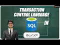 TCL in Telugu Transaction control language in Telugu
