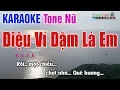 Lagu Điệu Ví Dặm Là Em Karaoke 2020 Tone Nữ - Nhạc Sống Thanh Ngân