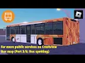 Roblox Far more public services on Crestview Bus map Part Bus spotting