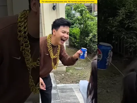 পেপসি ক্যান ফুটো করে খেলাম 🥂😍😂 #shorts