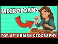 Microloans Explained for AP Human Geography