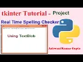 Real Time Spelling Checker and Corrector using TextBlob Library in Hindi Urdu