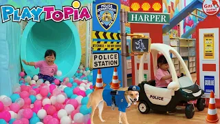 indoor playground for kids family fun toy cars and ball pit children play center