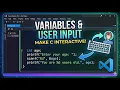 C Programming Tutorial Variables User Input