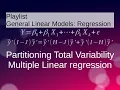 Multiple Linear Regression Partitioning Total Variability