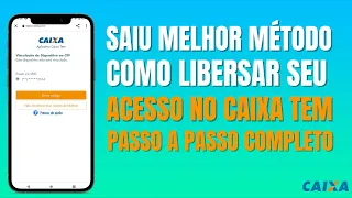 SAIU ????COMO LIBERAR ACESSO NO CAIXA TEM MELHOR MÉTODO VÍDEO COMPLETO 2023