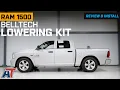 2009-2018 RAM 1500 Belltech Lowering Kit with Street Performance Shocks Review Install