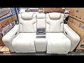 ALTON LEATHER POWER SOFA WITH COOLING UNIT Shop with us at Costco